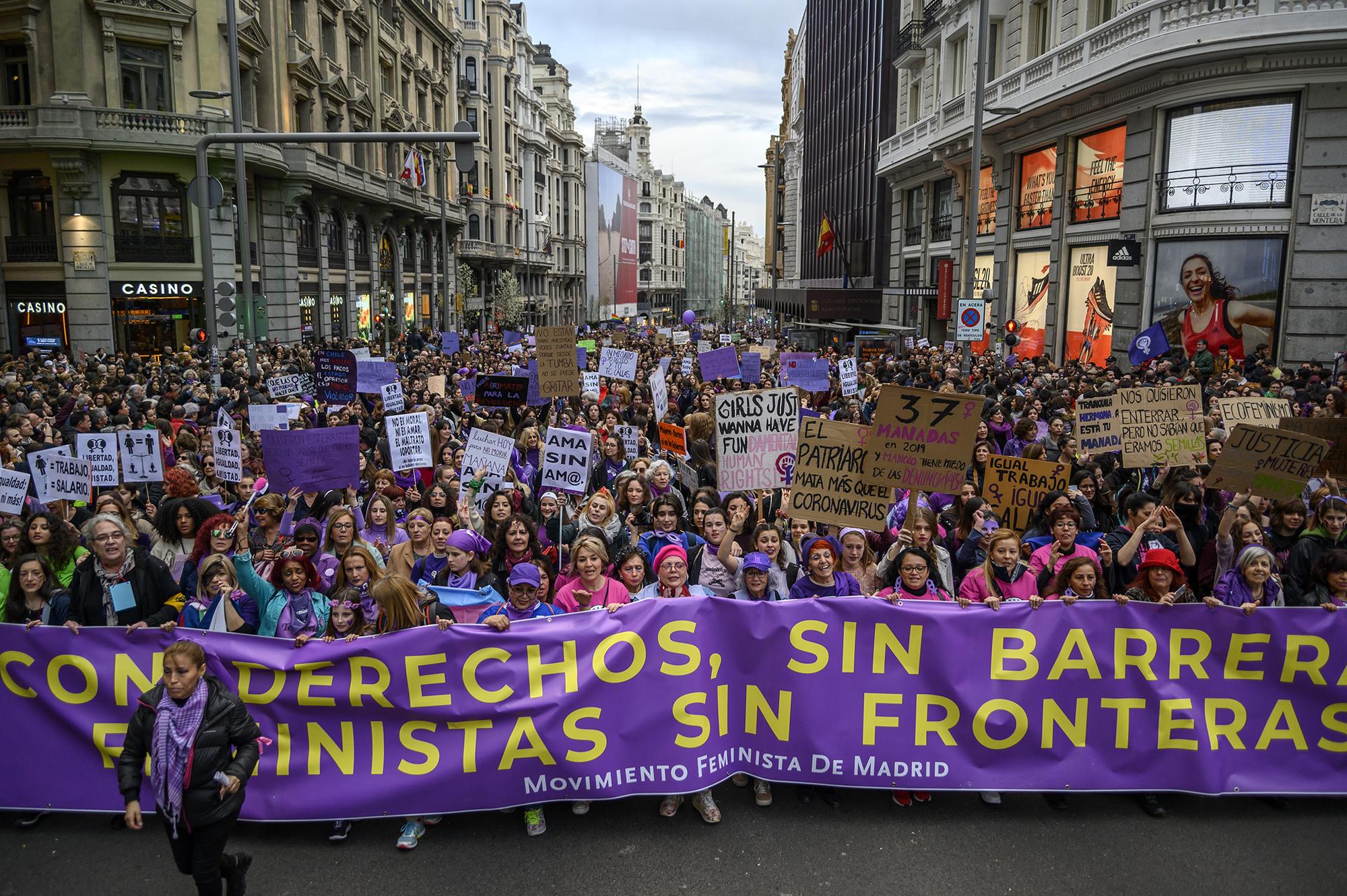 Cabecera de la manifestación